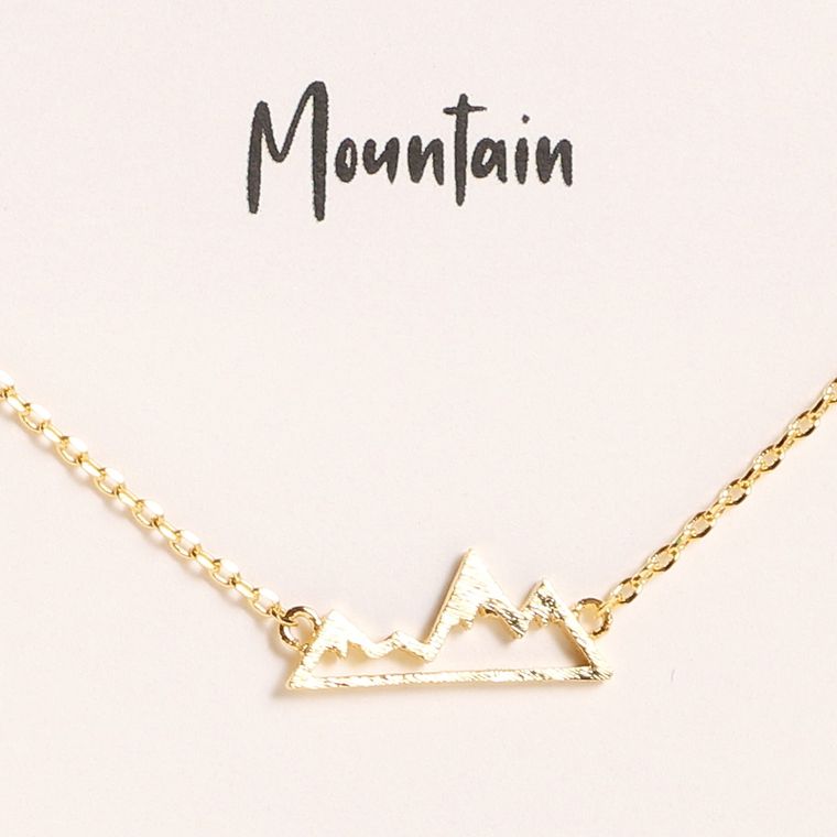 The mountains are calling necklace