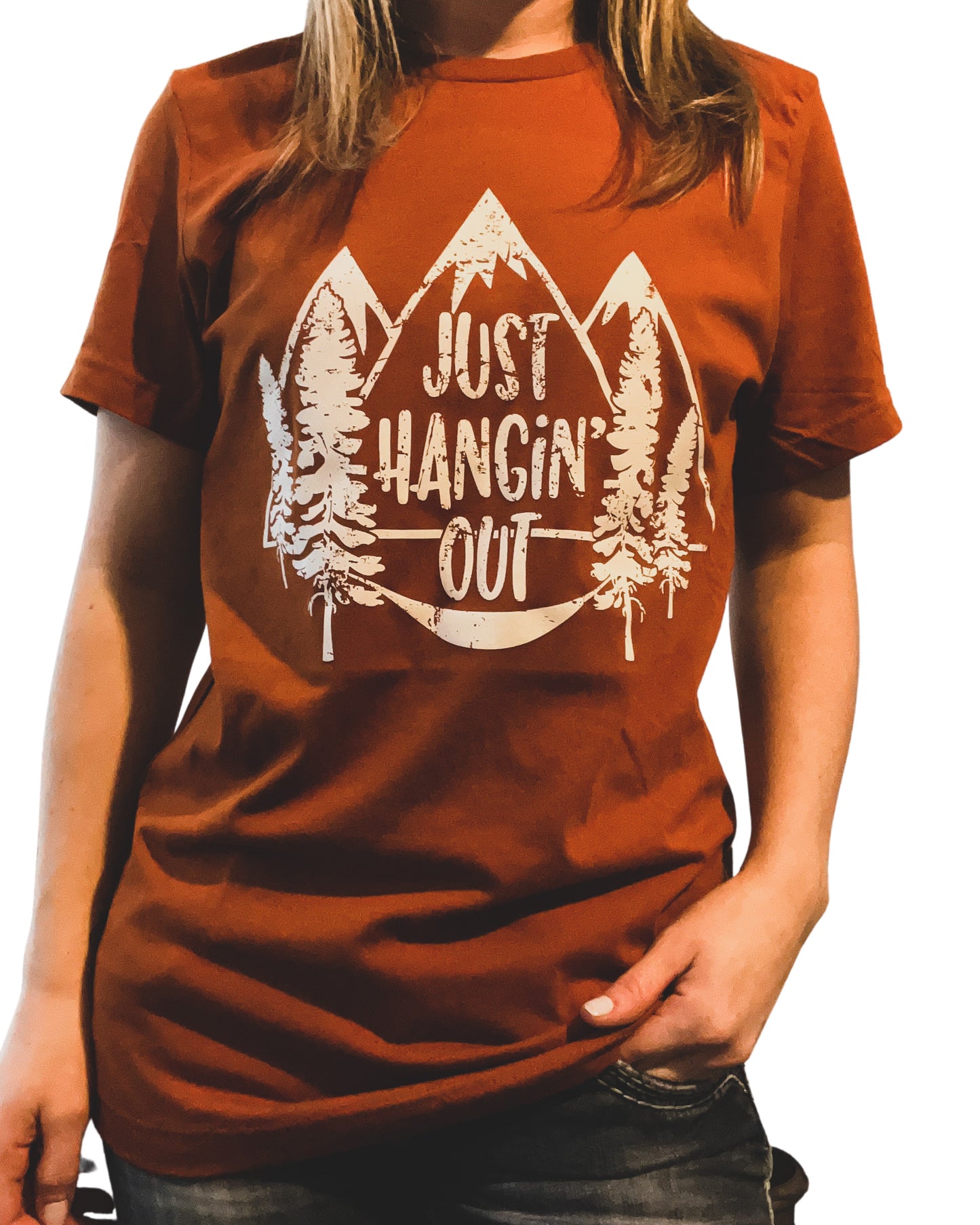 JUST HANGING OUT TEE