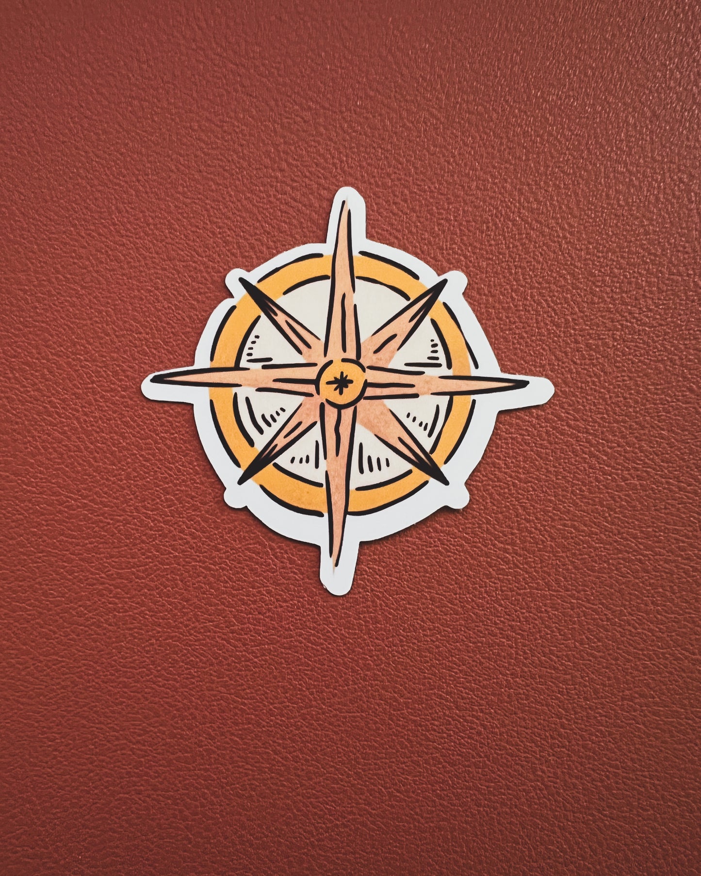 CAPTAIN COMPASS STICKER